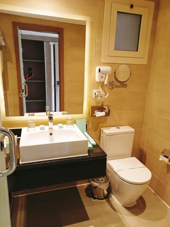 Koupelna v ubytování Flow Spectrum Resort Sahl Hasheesh