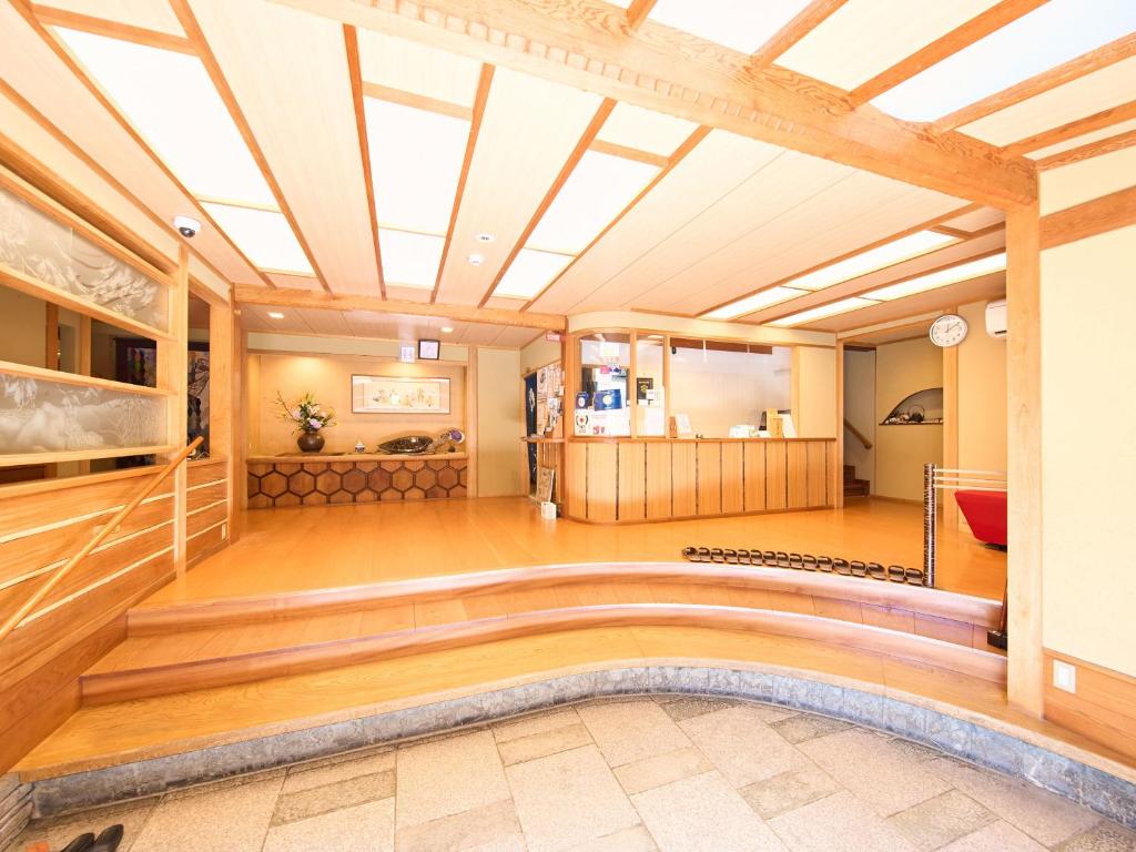Kuchyň nebo kuchyňský kout v ubytování Sinonomesou Kinosaki Onsen