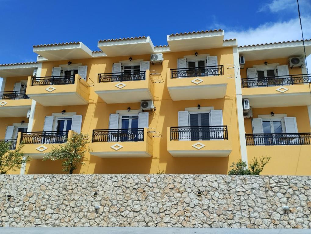 Budova, v ktorej sa apartmánový hotel nachádza