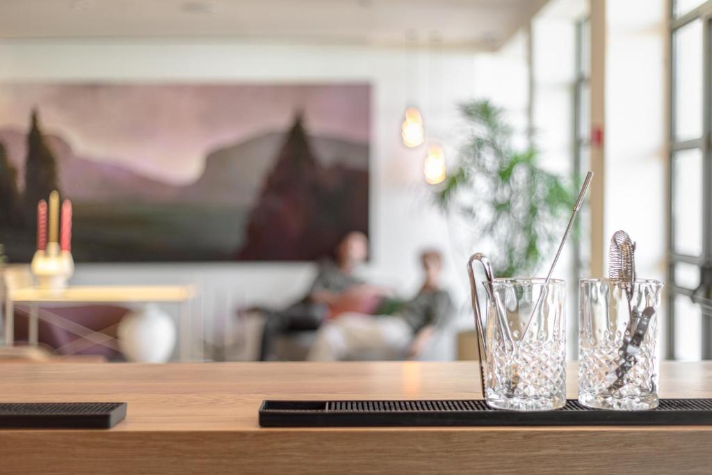 Nápoje v ubytování Hotel Carmel 