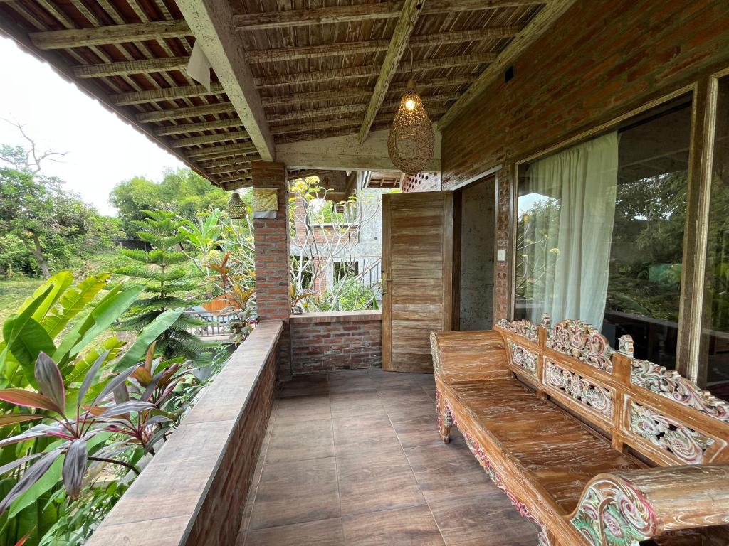 Zahrada ubytování D'Nanda mini hotel Ubud