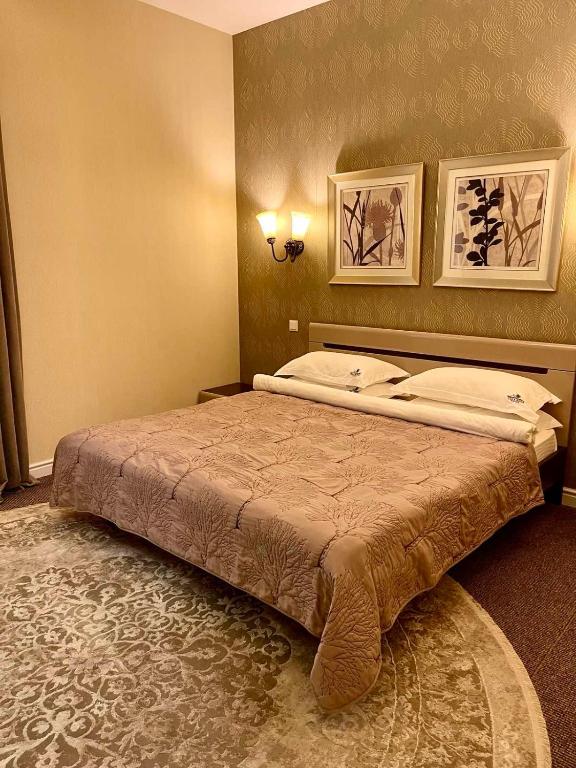 Postel nebo postele na pokoji v ubytování Villa-Sofia Mini-hotel