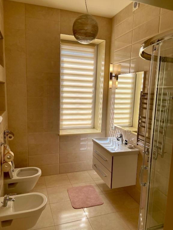 Koupelna v ubytování Villa-Sofia Mini-hotel