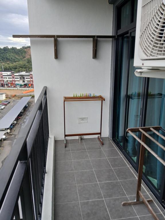 Balkón nebo terasa v ubytování Benoni Garden Apartment Guesthouse