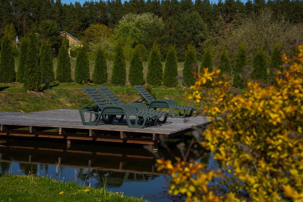 Příroda nedaleko luxury tent
