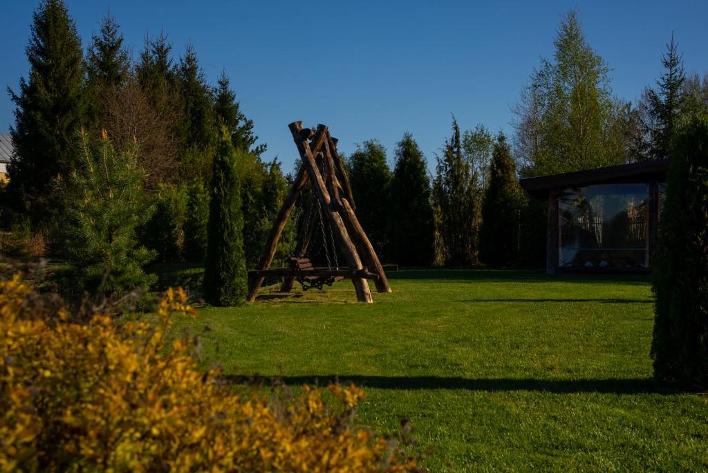 Zahrada ubytování Greenery Kupolai