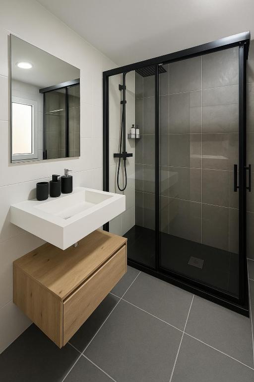 Kúpeľňa v ubytovaní Viveiro MSuites