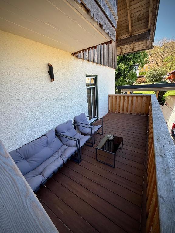 Posezení v ubytování Attersee Apartments