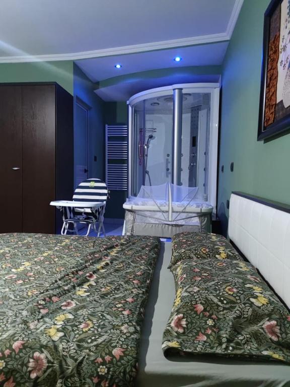 Postel nebo postele na pokoji v ubytování Andi guest house