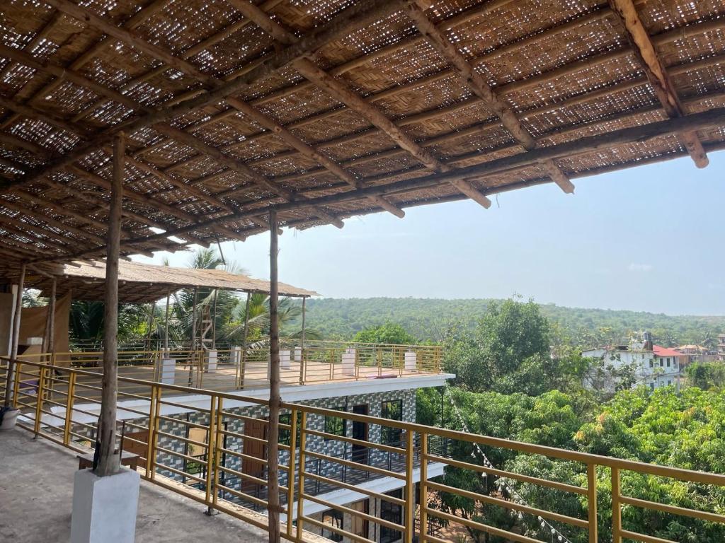 Balkón nebo terasa v ubytování 12 Monks - Backpacker Resort