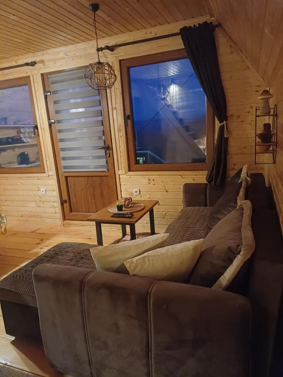 Posezení v ubytování Mountain House Bošković