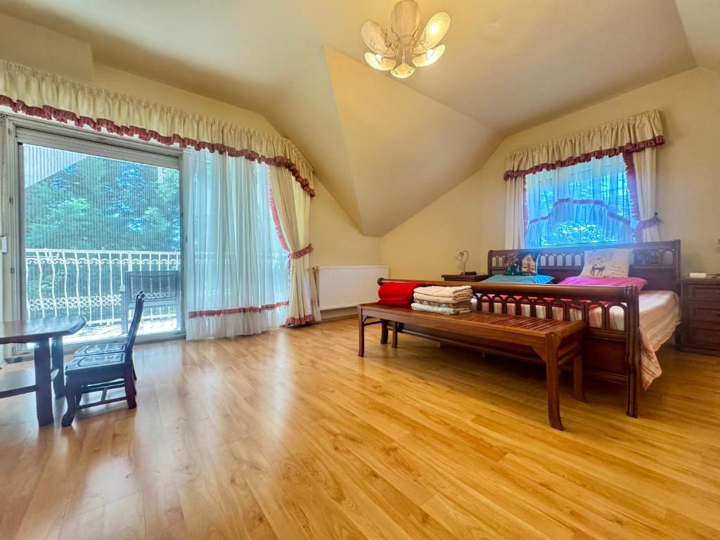 Posezení v ubytování Apollo Inn