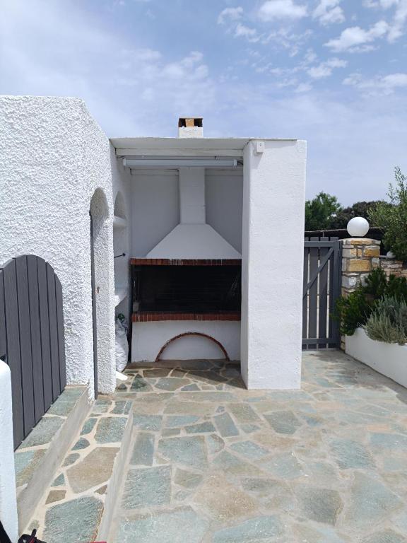 Balkón alebo terasa v ubytovaní 3bedroom Cycladic home Casa Klea in Drios Paros