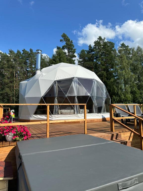 Fotografie z fotogalerie ubytování Grisli glempings v destinaci Gauja