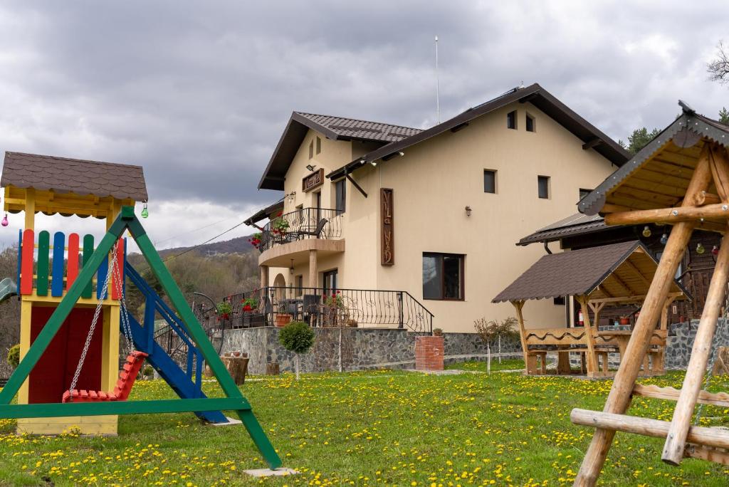 Herní místnost nebo prostor pro děti v ubytování Vila N&D