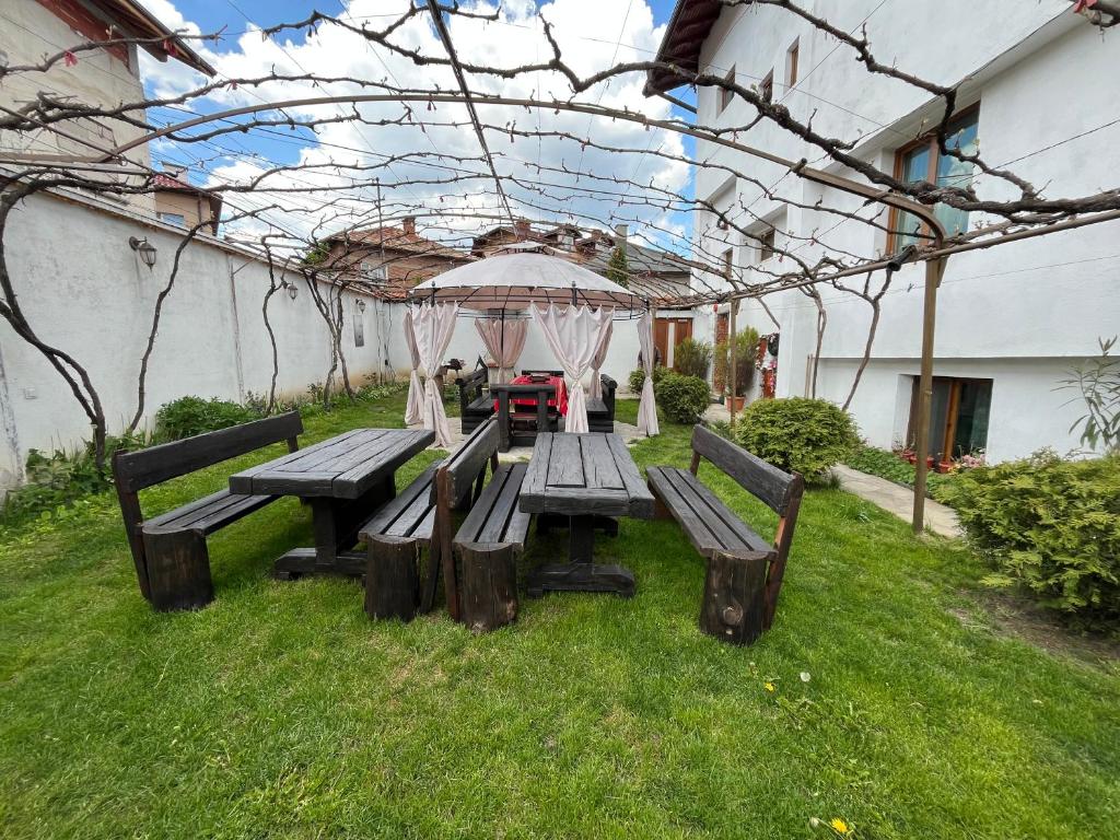 Zahrada ubytování Bayrakova Guest House