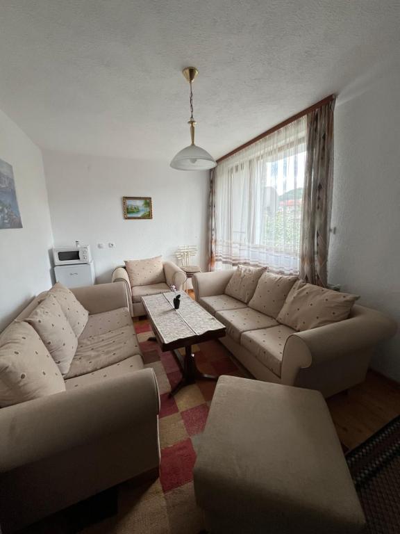 Posezení v ubytování Bayrakova Guest House