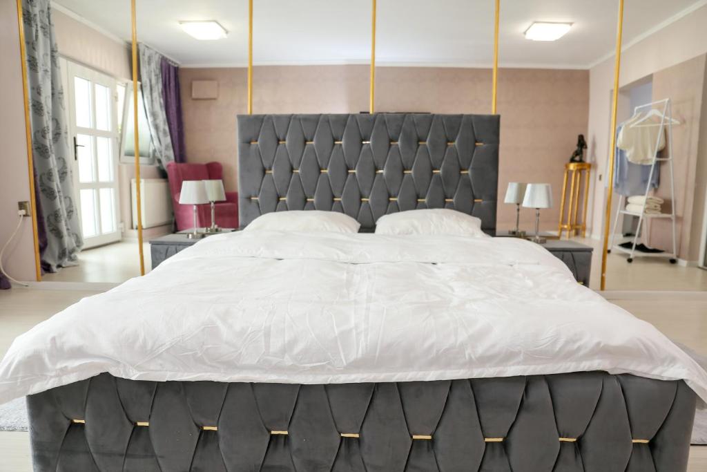Postel nebo postele na pokoji v ubytování Azur House