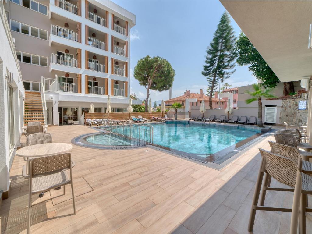 Bazén v ubytování Park Hotel nebo v jeho okolí