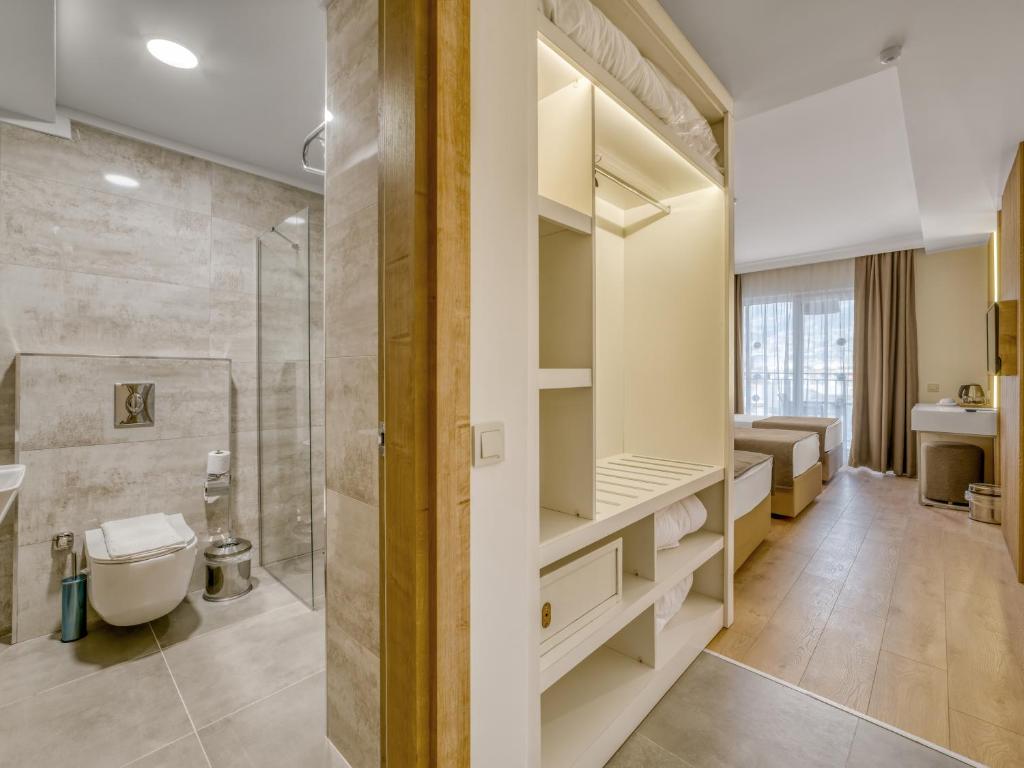 Koupelna v ubytování Park Hotel