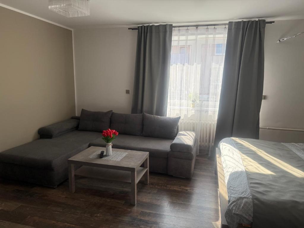 Postel nebo postele na pokoji v ubytování Apartmány Rosijo