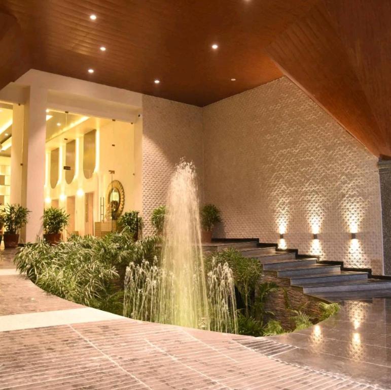 Zahrada ubytování Diona Grand Hotel Jaipur