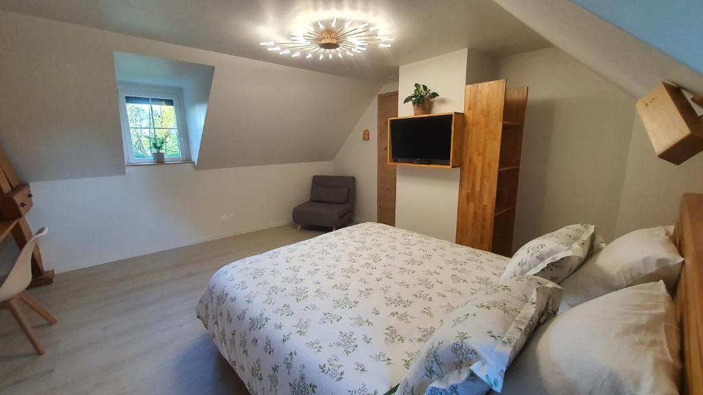 Au fil de l'eau - Habitación Doble O Twin Con Vistas Al Jardín