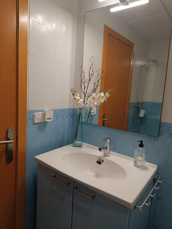 Kúpeľňa v ubytovaní Les Palmeres Centre