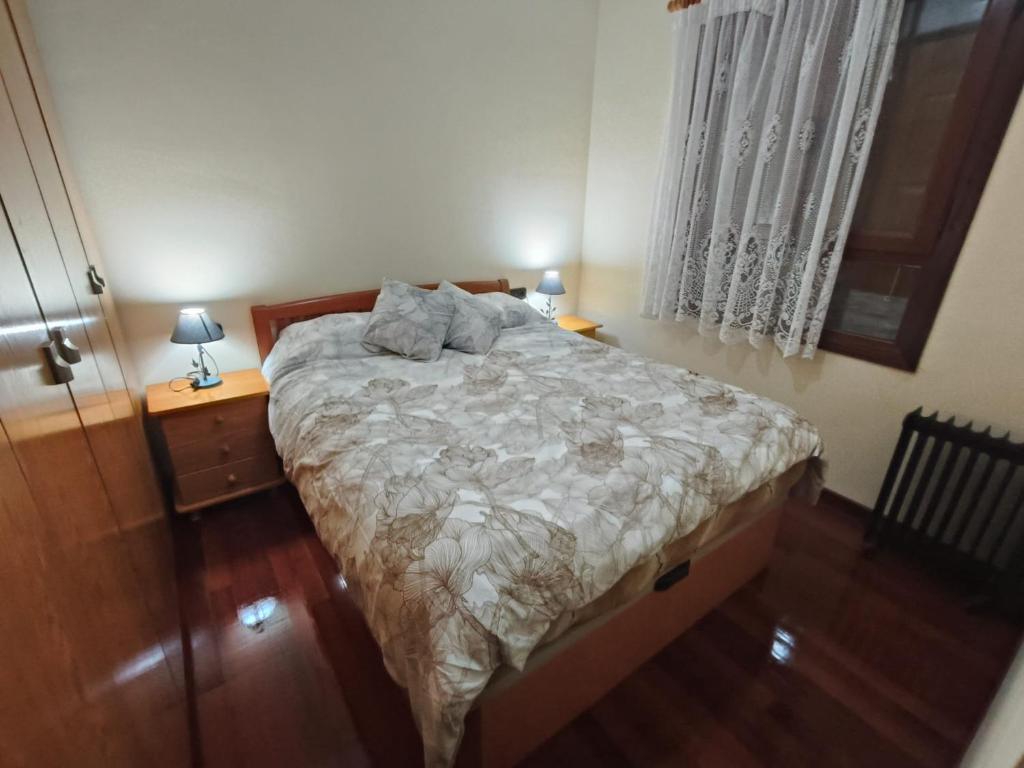 Postel nebo postele na pokoji v ubytování La Cuestina