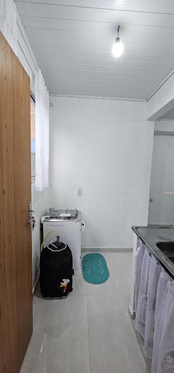 Kuchyň nebo kuchyňský kout v ubytování recanto provetá ILHA GRANDE