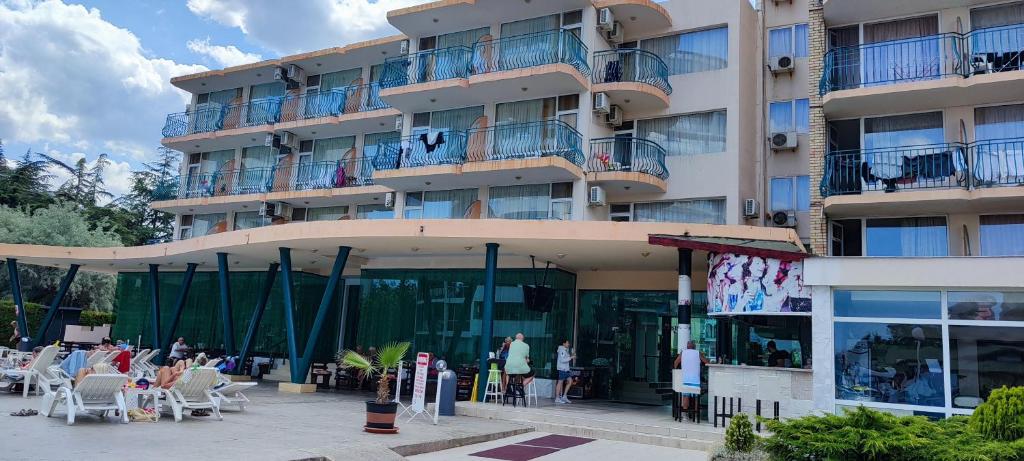 Budova, kde se hotel nachází