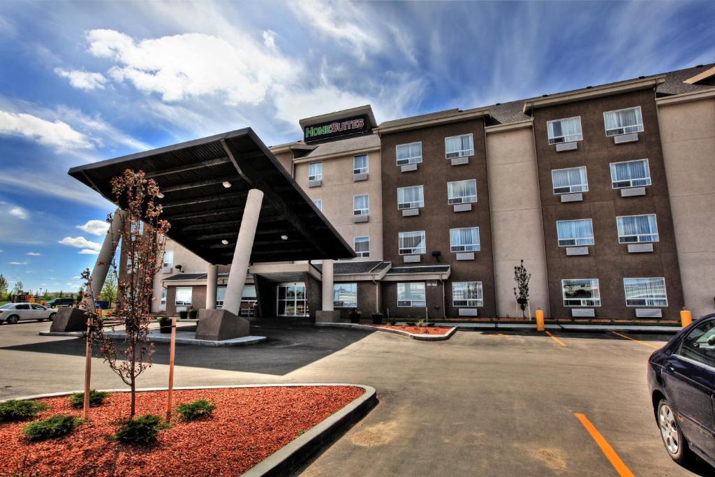 a rendering of the front of a hotel at Home Inn & Suites Regina East in Regina