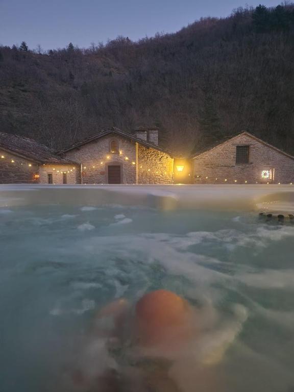 Nespecifikovaný výhled na hory nebo výhled na hory při pohledu z bed and breakfast