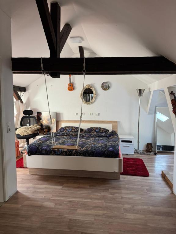 Posezení v ubytování Fürsten Zimmer