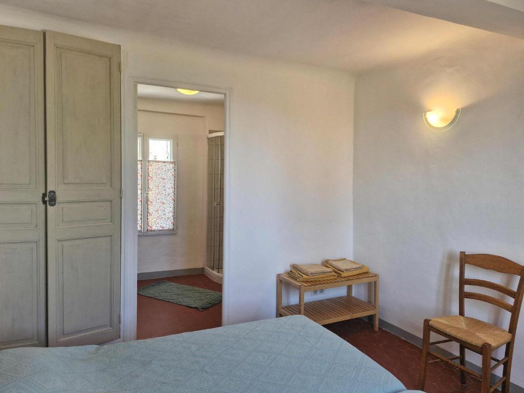 Postel nebo postele na pokoji v ubytování La Bastideta,