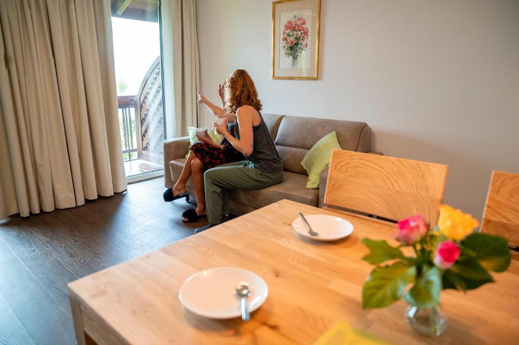 Część wypoczynkowa w obiekcie Hotel Haus Arenberg