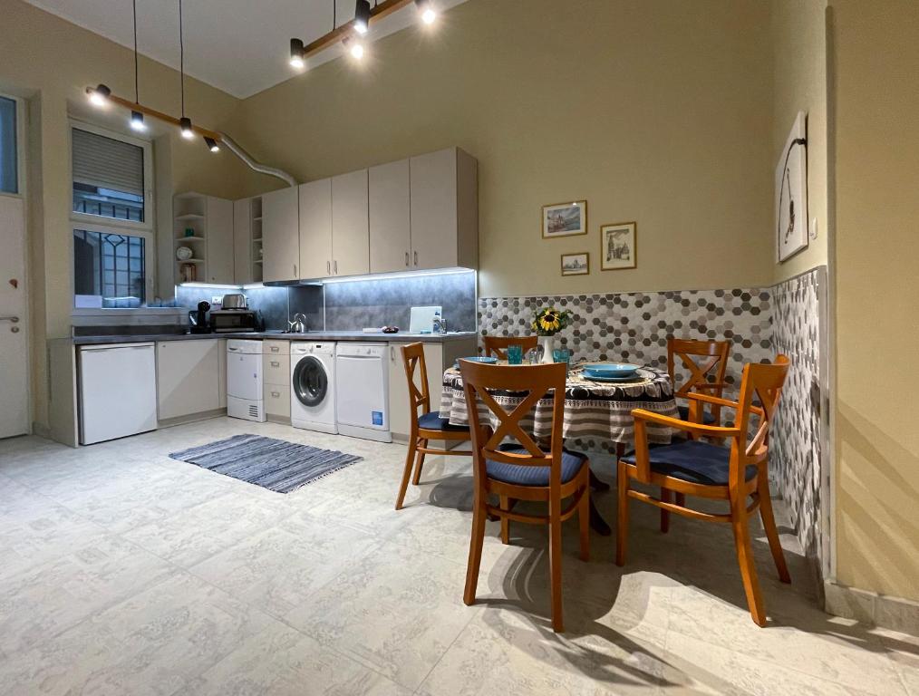 Kuchyňa alebo kuchynka v ubytovaní ABT Apartments