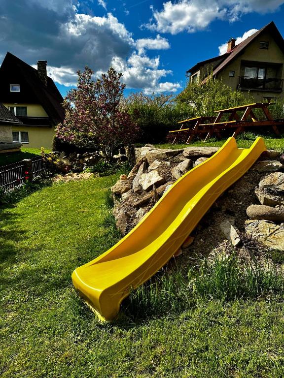 Zahrada ubytování Apartmány Berlín - Rokytnice nad Jizerou