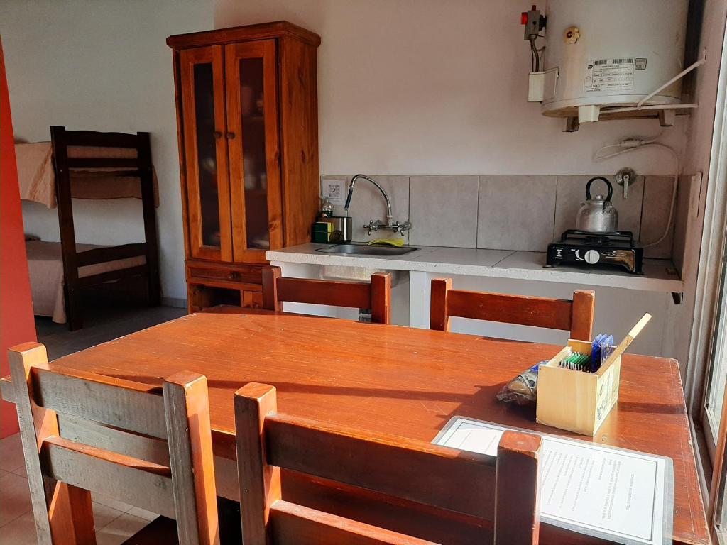 Køkken eller tekøkken på Departamentos Stella