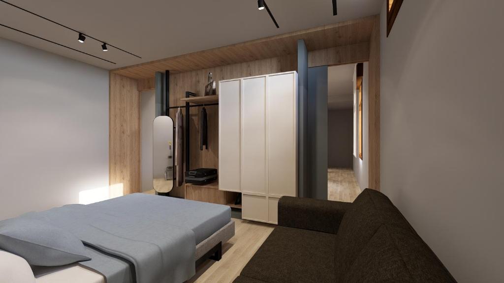Postel nebo postele na pokoji v ubytování Hotel Vivit ***S