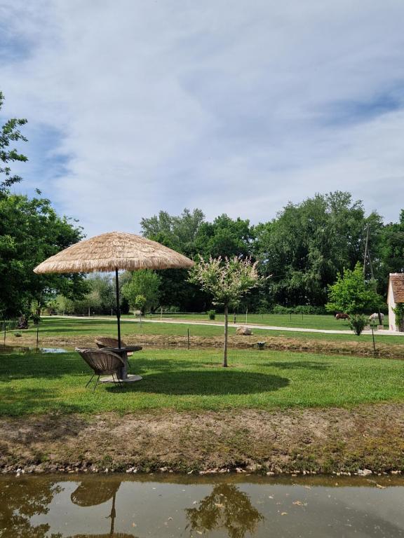 Zahrada ubytování Gîte à la campagne au calme