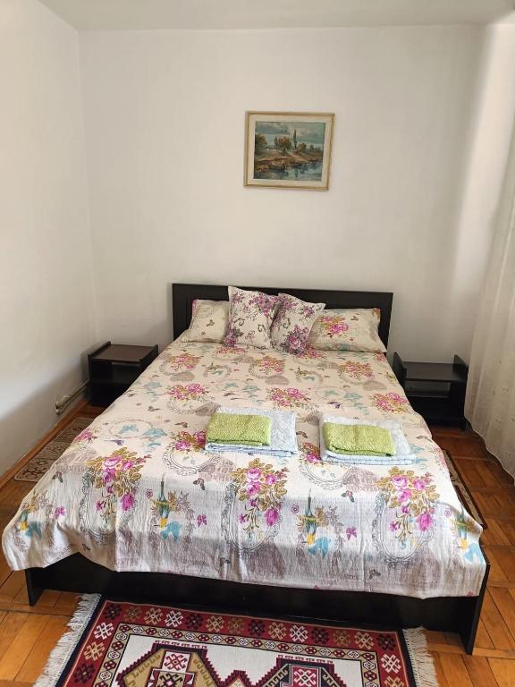 Postel nebo postele na pokoji v ubytování Apartament Alexandra