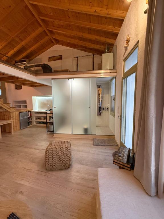Kuchyň nebo kuchyňský kout v ubytování Michalelis Loft & Cave