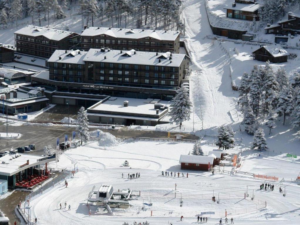 HG La Molina v zimě