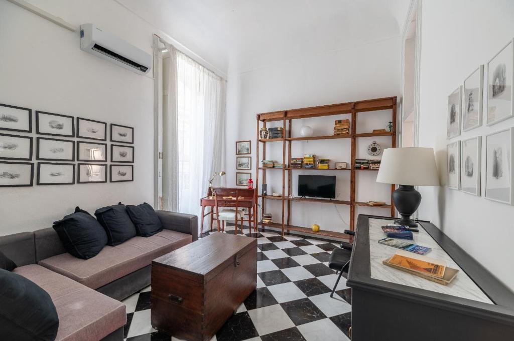 Kuchyň nebo kuchyňský kout v ubytování Milonghita Apartment Ortigia