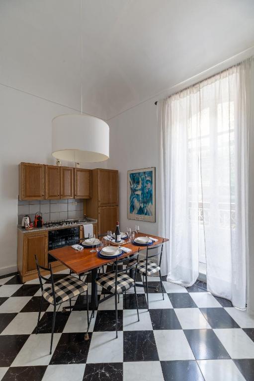 Kuchyň nebo kuchyňský kout v ubytování Milonghita Apartment Ortigia