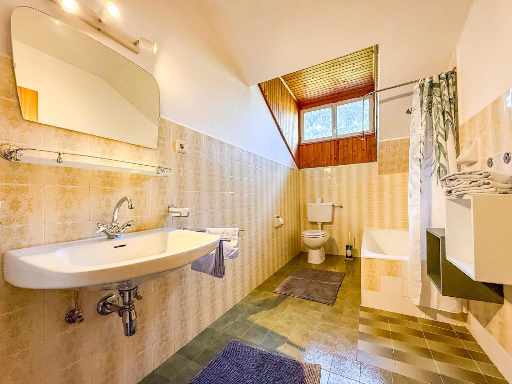 Koupelna v ubytování Strengen Guesthouse