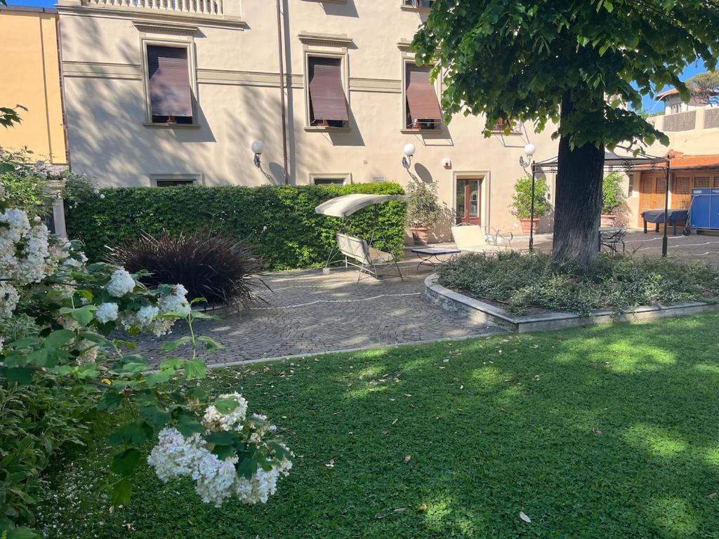 Jardín al aire libre en Casa Leonardo