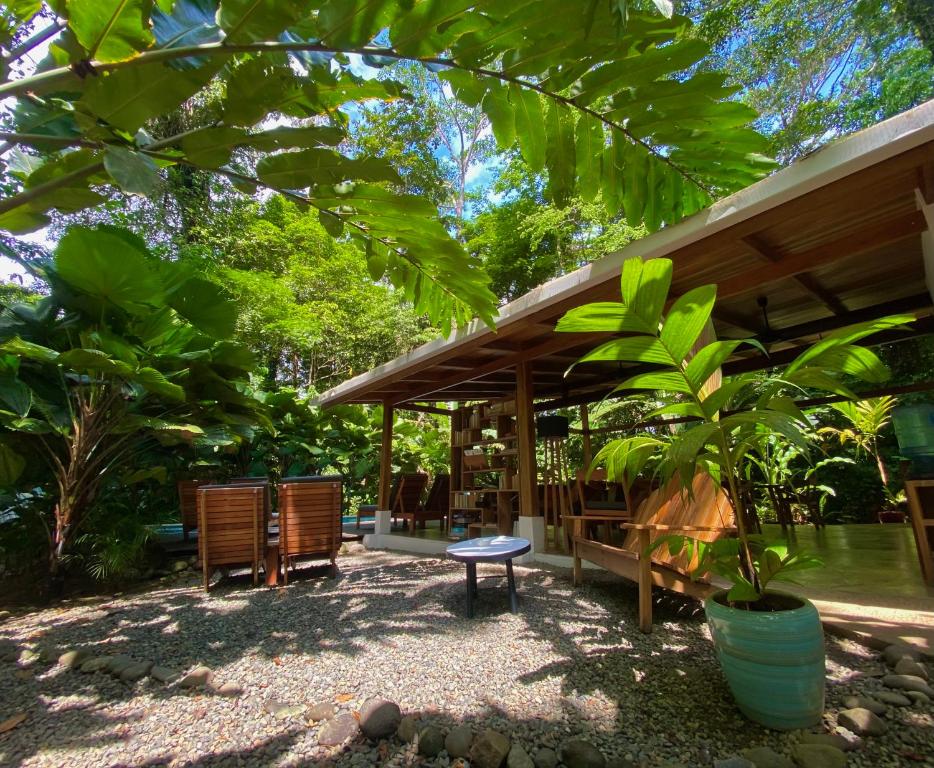 Un jardín fuera de Satta Lodge