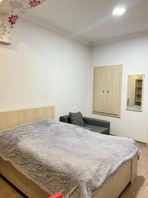 Postel nebo postele na pokoji v ubytování Oasis Mtskheta